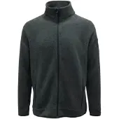 CMP Jacket Jacquard Knitted 3H60747N Giacca in pile Uomo (56, nero/grigio)