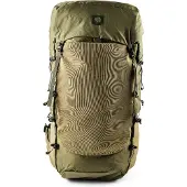 Fjällräven Kajka X-Lätt 45 Zaino da trekking (S/M, olivia)