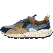 Flower Mountain per uomo. 2017816 Yamano 3 Sneakers Multicolor (42), Blu, Basso, Nubuck, Stringhe, Casual, Multicolore
