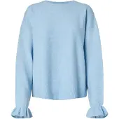 Pieces Pullover extra large 'PCSALLY' blu chiaro