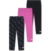 Nike Leggings blu fumo / fucsia / nero