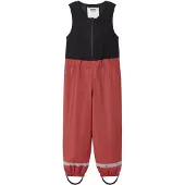 Reima Kid's Loiske Pantaloni antipioggia Bambini (128, rosso)