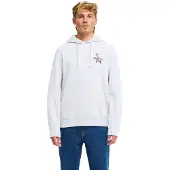 Billabong Foundation Pullover Felpa con cappuccio Uomo (XL, bianco/grigio)