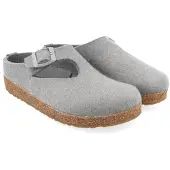 Haflinger Women's Grizzly Sharon Pantofole Donna (36, grigio)