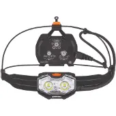Petzl - Torcia frontale da running ricaricabile - Nao LT Orange - Nero