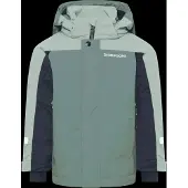 Didriksons Kid's Neptun Jacket Giacca invernale Bambini (120, verde)