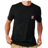 Rip Curl Streamline Pocket Badge Tee T-shirt Uomo (XXL, nero)