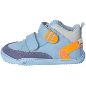 Qnuffs Kid's Kastanie Vegan Scarpe barefoot Bambini (29, blu)