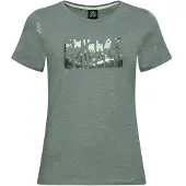 Chillaz Women's Valencia Nature Flow T-shirt Donna (40, turchese/olivia)