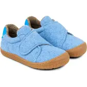 Koel Kid's Dan Felt Scarpe barefoot Bambini (31, blu)