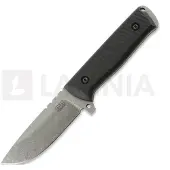 Za Pas Coltello Little Boy, Black G-10, Stonewash