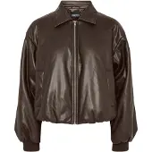 Pieces Giacca Da Aviatore | Marrone | M