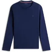Tommy Hilfiger Underwear Pigiama lungo marino / navy / rosso