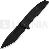 We Knife Breach, Black Titanium, Black Stonewash/Brushed