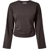 Pieces Top A Maniche Lunghe | Marrone | S