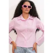 Big Dart Camicia da donna rosa