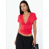 Busem Camicia da donna 'Blusen' rosso