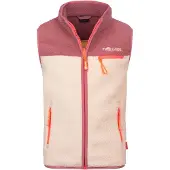TROLLKIDS Kid's Hemsedal Vest Gilet in pile Bambini (116, fuchsia)