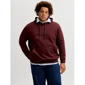 Jack&Jones PLUS Plus Size Felpa Con Cappuccio Testo