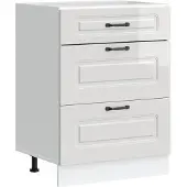 vidaXL Base per cucina "Kalmar" in legno bianco lucido