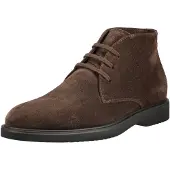 Nero Giardini polacchini da uomo in suede stringati moka
