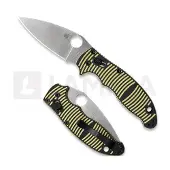 Spyderco Coltello pieghevole Manix 2 Salt Yellow/Black G-10 MagnaCut