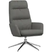 Syfax Poltrona Relax Grigio Chiaro in Tessuto