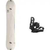Salomon Snowboard - Splitboard - Set Highpath Split 2024 - Bianco