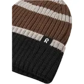 Reima Kid's Vilpas Beanie Berretto Bambini (56-58 cm, marrone/nero)