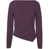 Pieces Top A Maniche Lunghe | Viola | XL