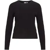 Vila Vicomfy Scollo Rotondo Pullover A Maglia
