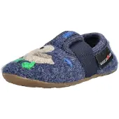Haflinger Kid's Everest Quak Quak Pantofole Bambini (25, blu)