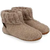 Haflinger Kid's Karlo Pantofole Bambini (24, marrone)