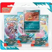 Pokémon Scarlet&violet Viaggia Insieme Scrafty Pacchetto Da 3 Booster Inglese