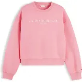 Tommy Hilfiger Felpa rosa / bianco