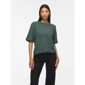 Vila Vimarley Maniche Corte Top A Maglia