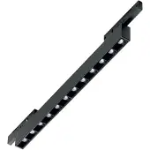 Ideal Lux Sistema Lineare Deva Led 10W Luce Naturale Nero Dimmerabile