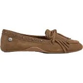 Pepe Jeans per donna. PLS100021 Mocassini in pelle Noa Fringes marrone (40), Basso, Crosta, Nessuno, Casual