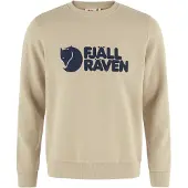 Fjällräven Logo Sweater Maglione Uomo (S, beige)