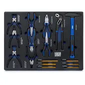 HBM inserto con set di utensili, 16 pezzi