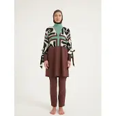 Marina Costume intero modellante marrone