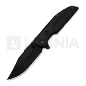 We Knife Coltello pieghevole Muster, Black Titanium, Black Stonewash