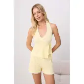 Trendyol Pigiama giallo chiaro