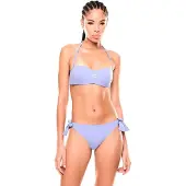 EA7 per donna. 7W000319_AF20663 Bikini Logo viola (XL), Lilla, Beachwear, Poliamide