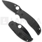 Spyderco Coltello pieghevole Sage 5 Salt Black G-10 MagnaCut, nero