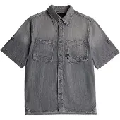 G-Star Camicia A Maniche Corte Slanted Double Pocket