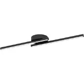 Eglo Plafoniera LED connect Smart FLATRON-Z, nera, 80 cm
