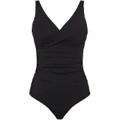 SEA LEVEL Costume intero 'Essentials Edit' nero