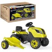 Smoby Trattore Agricolo Xl Con Rimorchio