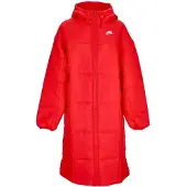 Nike Piumino Lungo Donna Thermic Classic Parka University Red/white